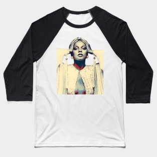 Retro girls diana ross Baseball T-Shirt